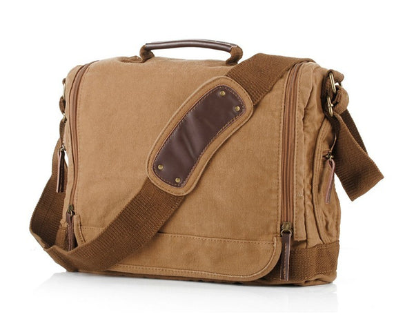 Canvas Messenger Bag